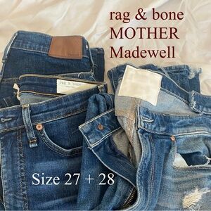 3 Dark Wash HighRise Skinny